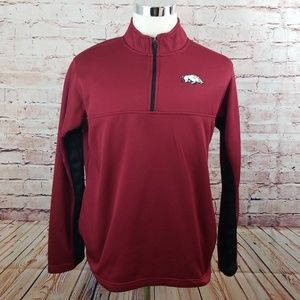 Arkansas Razorbacks 1/4 zip Pullover U OF A
